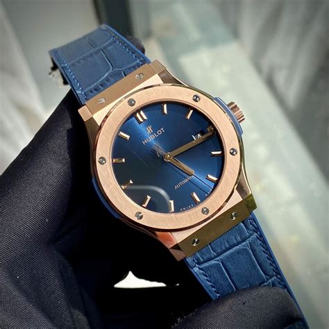 Đồng Hồ Hublot Siêu Cấp 1:1 Classic Fusion King Gold.